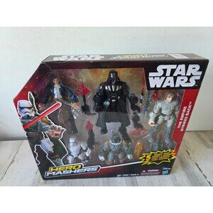 Hasbro Star wars empire strikes back Mashers action figure new set Darth Vader s